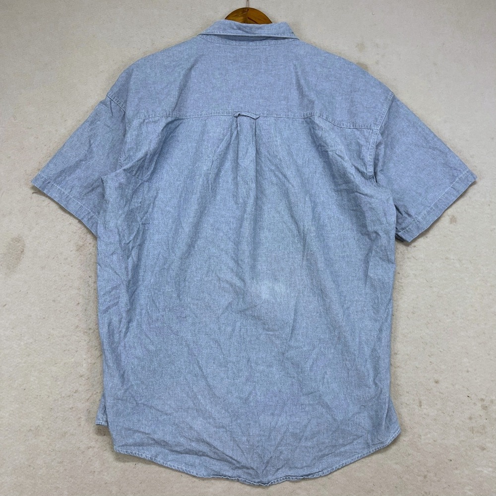 Chaps Ralph Lauren Button Down Chambray Shirt Men… - image 3